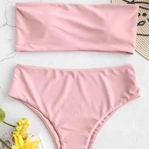 Pink Zaful Two Piece Bikini